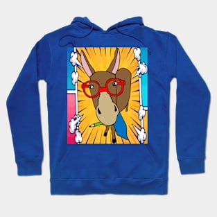 Party Retro Ass With Sunglasses Hoodie